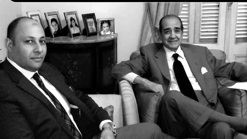 الراحل فريد الديب وتلميذه أشرف نبيل 