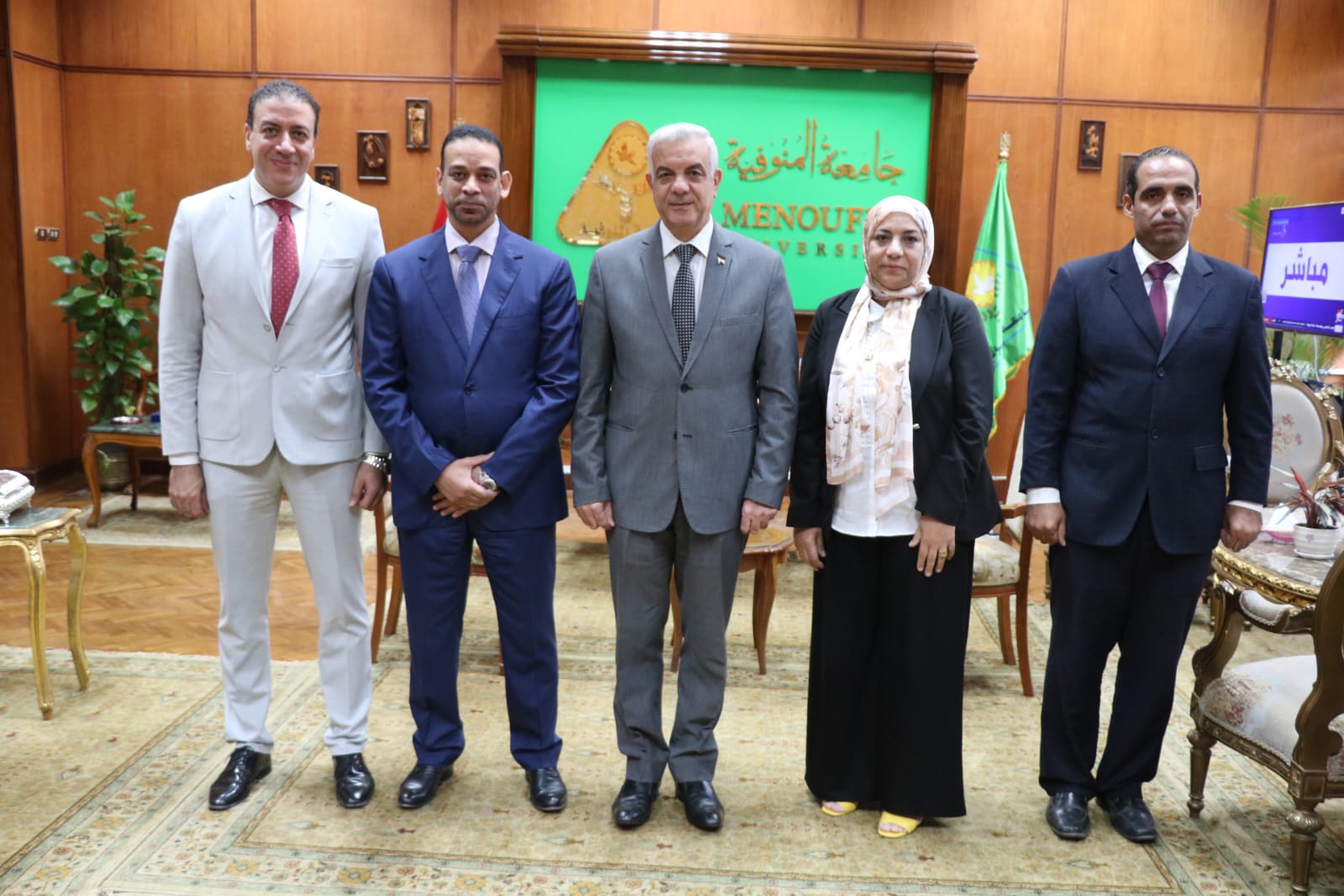 وكلاء جدد بكلية تكنولوجيا العلوم الصحية التطبيقية بالمنوفية