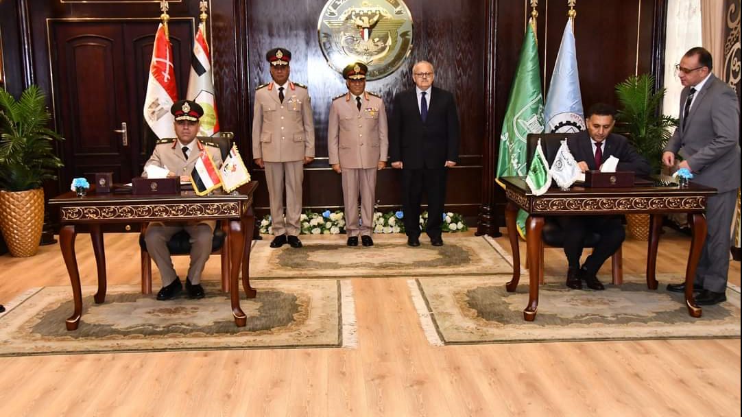 تعاون بين كلية الدفاع الجوى وكلية الهندسة جامعة القاهرة