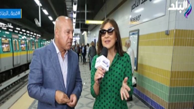 الإعلامية عزة مصطفي والمهندس كامل الوزير