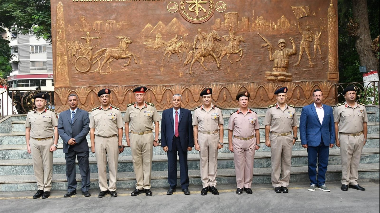 تعاون بين أكاديمية ناصر العسكرية مع جامعة جنوب الوادي