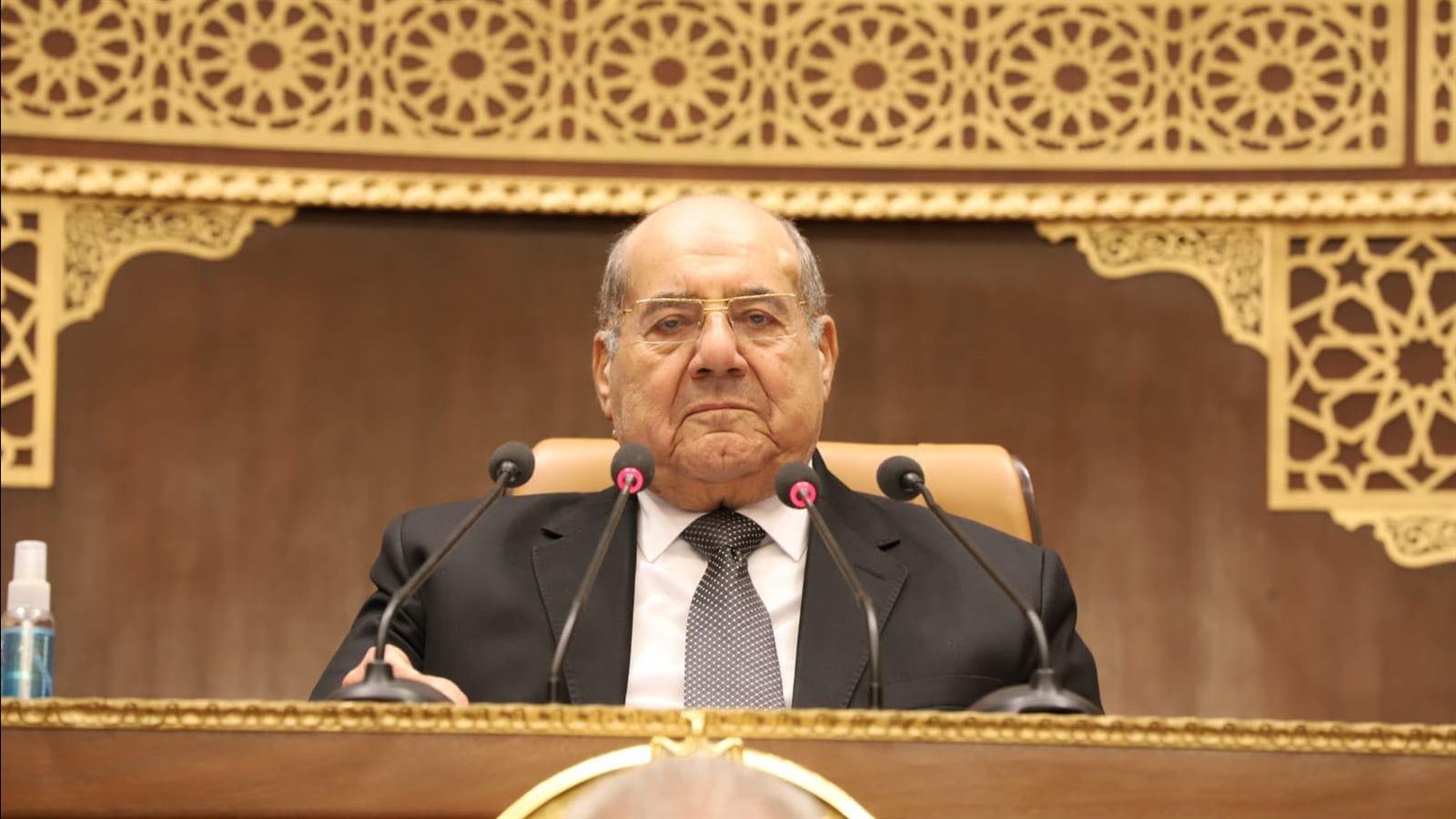 المستشار عبد الوهاب عبد الرازق ، رئيس مجلس الشيوخ