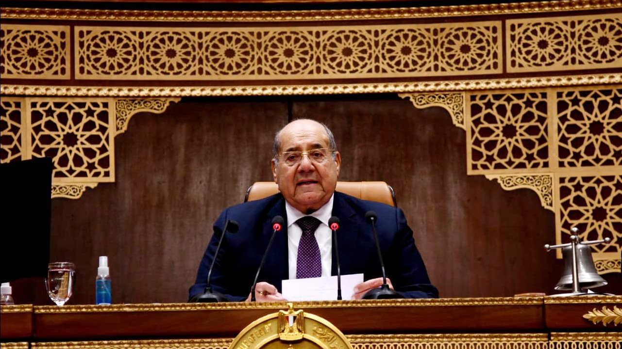 المستشار عبد الوهاب عبد الرازق ، رئيس مجلس الشيوخ