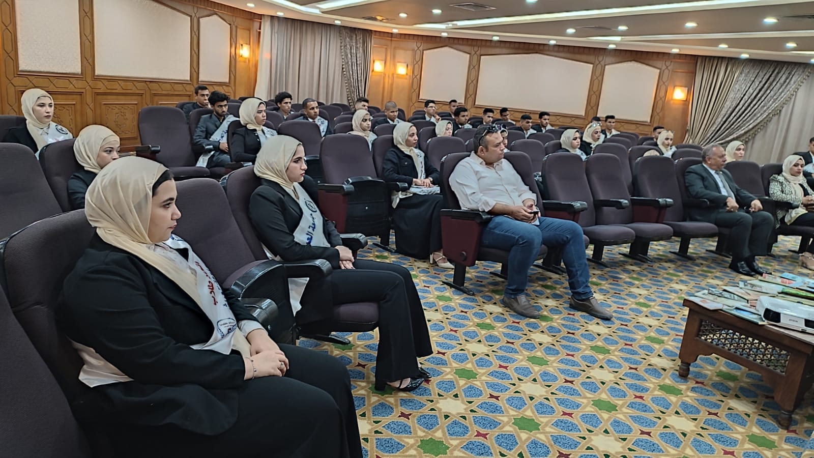 طلاب جامعة العريش في مرصد الأزهر