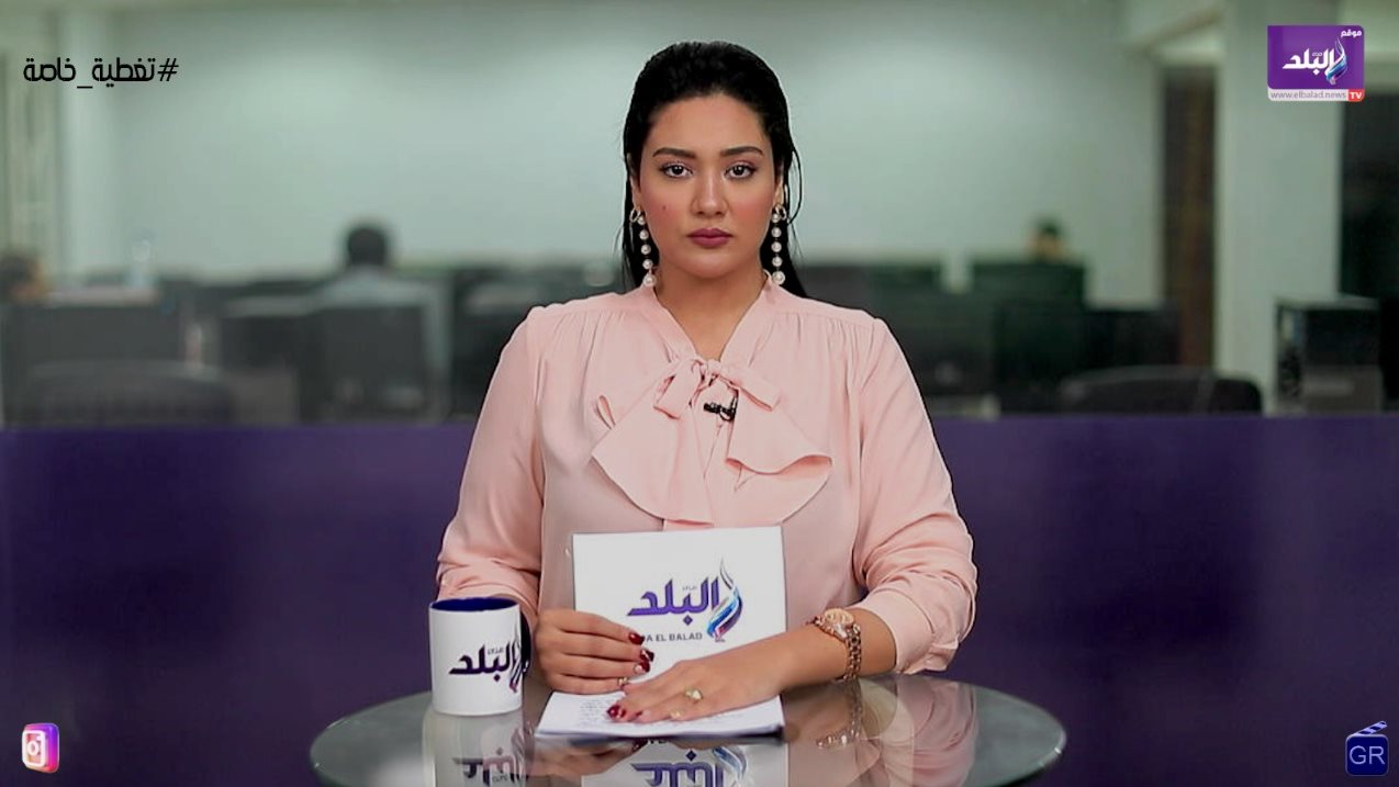 مذيعة موقع صدى البلد الإخباري مريم كمال