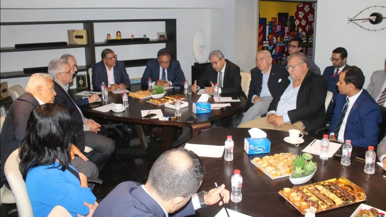 حزب السادات الديمقراطي يستقبل وفدا من تنسيقية شباب الأحزاب