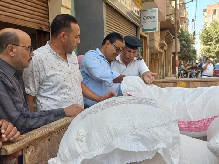 حملة تموينية في المنوفية