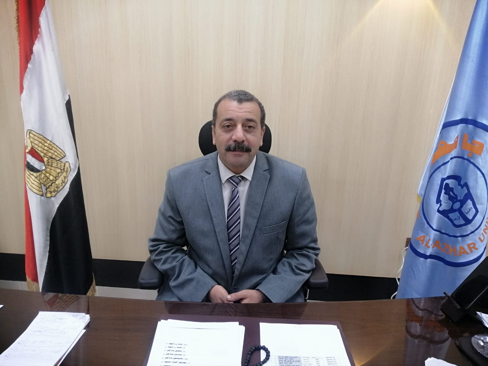 العميد باسم قمر مدير عام الإدارة العامة للامن الجامعي 