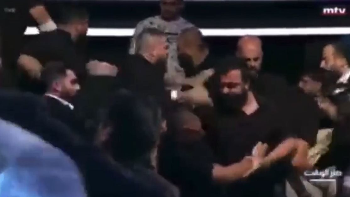 جانب من المشاجرة 