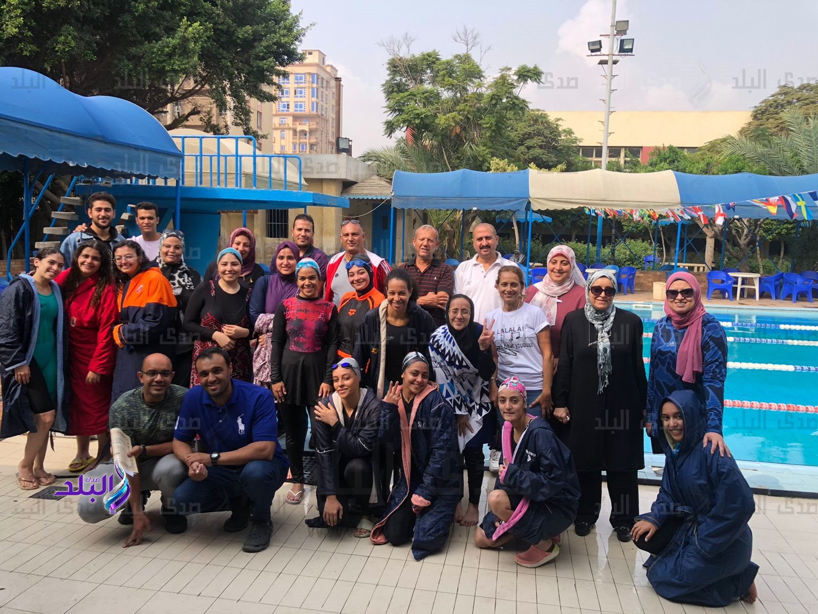 بطولة السباحة طلبه وطالباتجامعة عين شمس