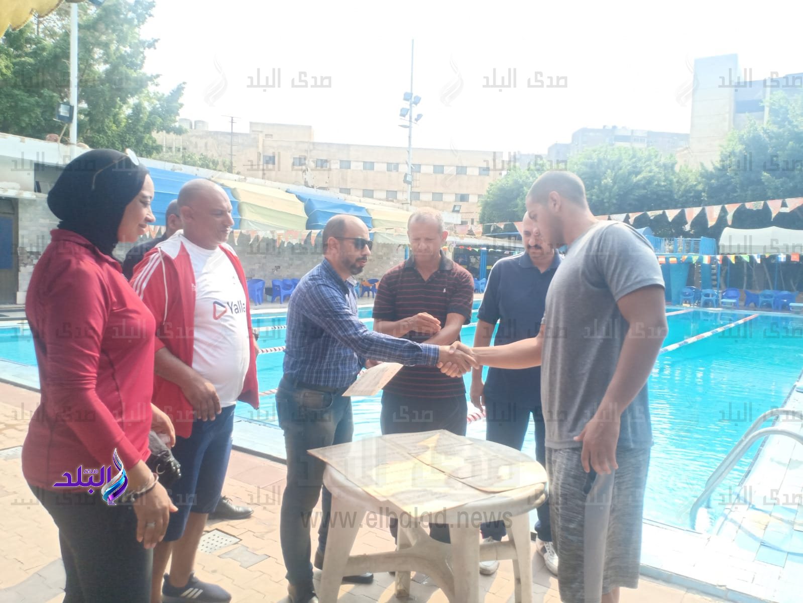 بطولة السباحة طلبه وطالباتجامعة عين شمس1
