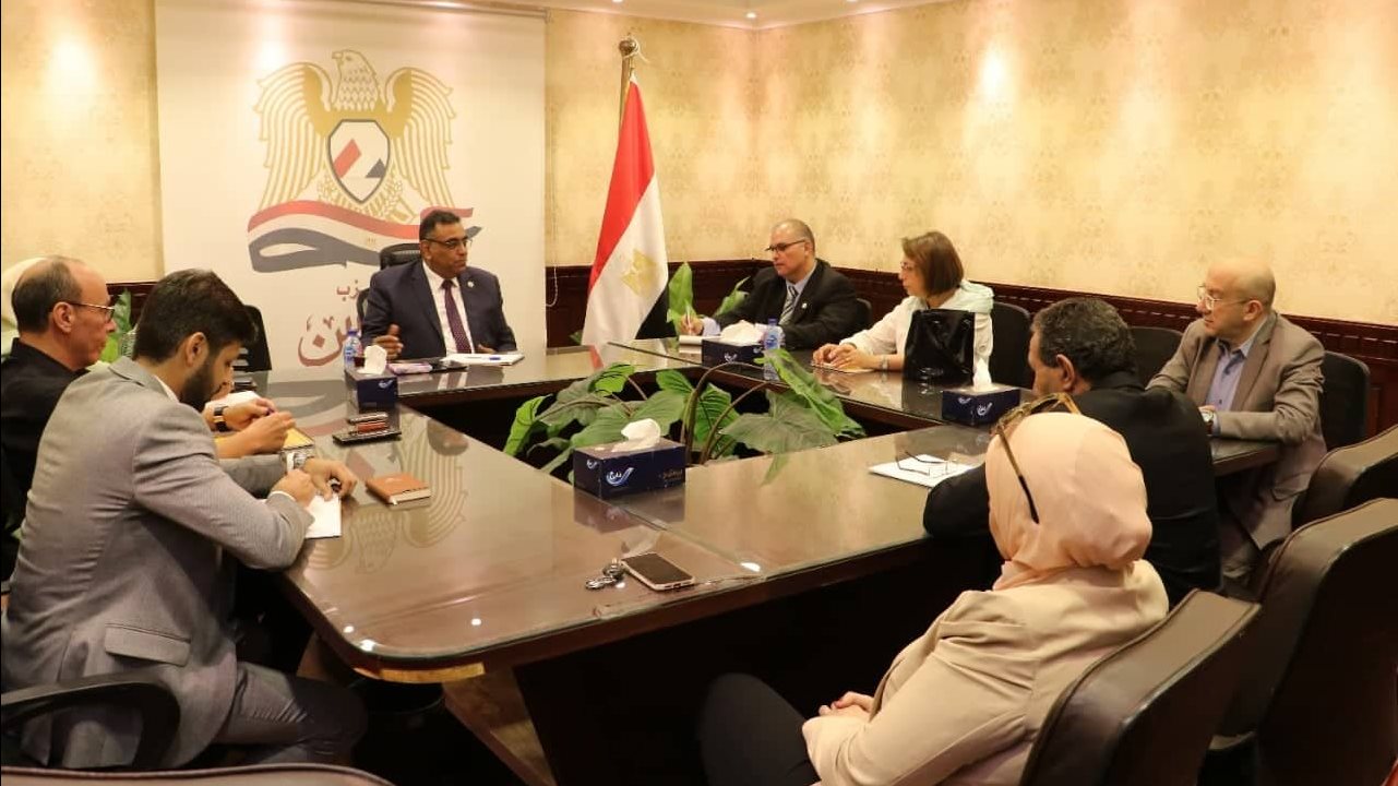 إجتماع حزب المصريين