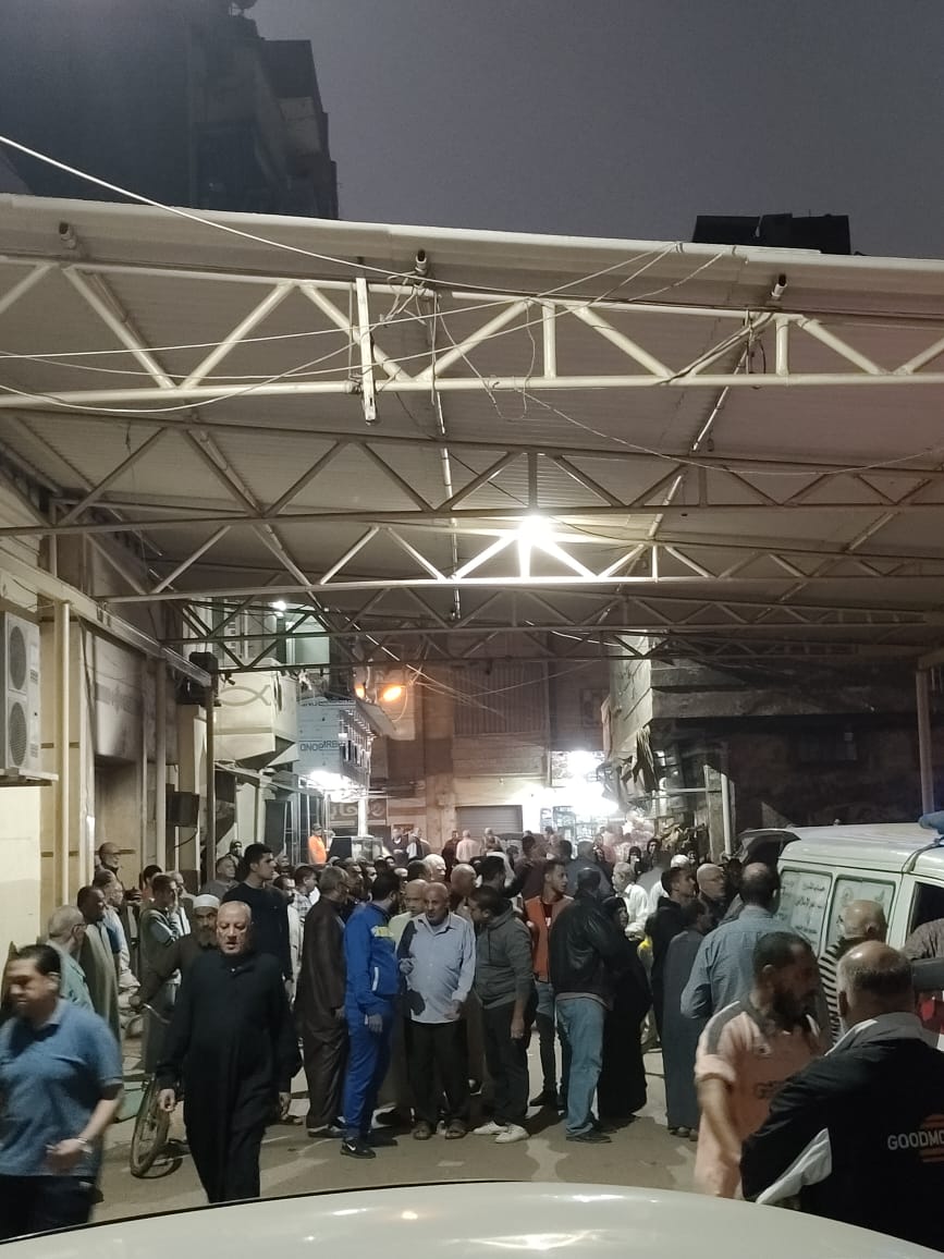 جنازه الشاب الضحية بالمحلة 