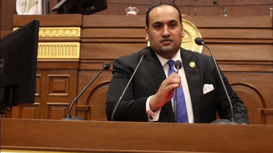 النائب محمد الرشيدي عضو مجلس الشيوخ 