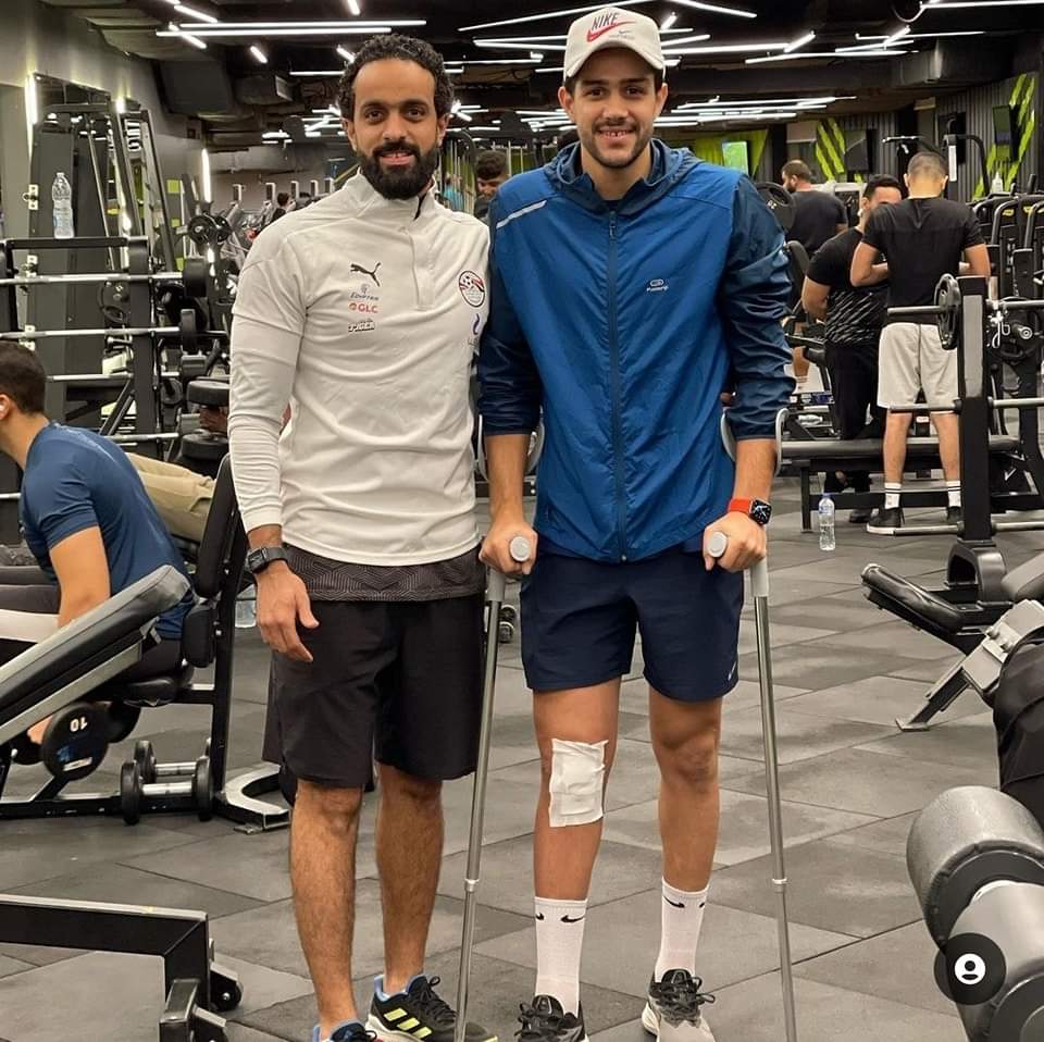 مدافع الإسماعيلي يبدأ رحلة العلاج