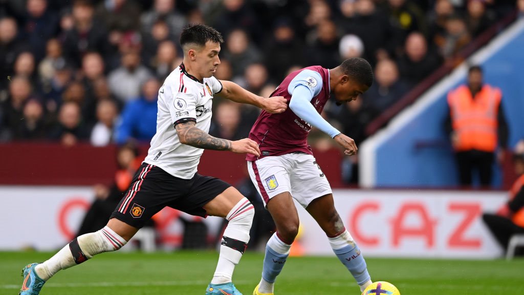 أستون فيلا ضد مانشستر يونايتد