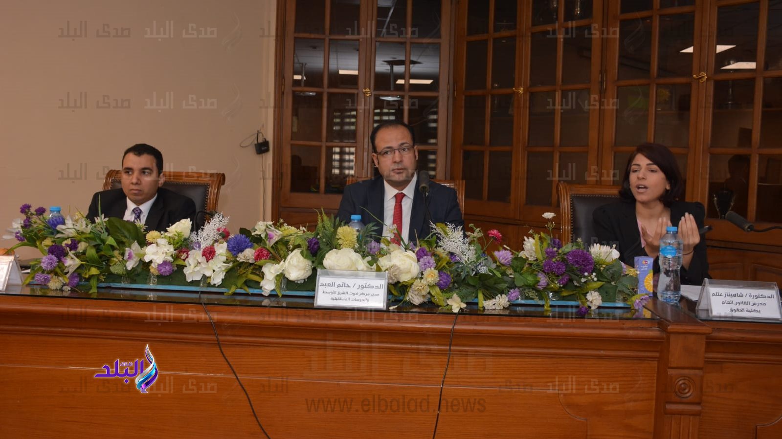 محاضرة أبجديات السياسة والقانون بآداب عين شمس