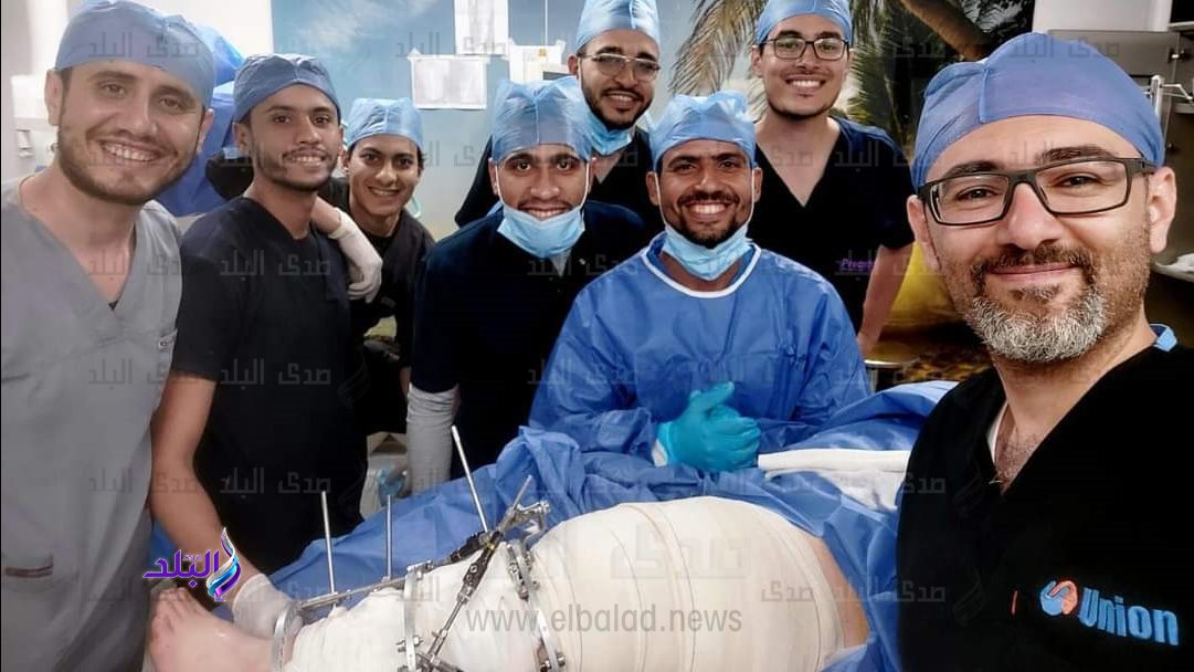 جانب من الجراحة 