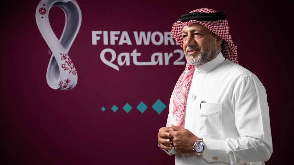 اللاعب القطري السابق خالد سلمان