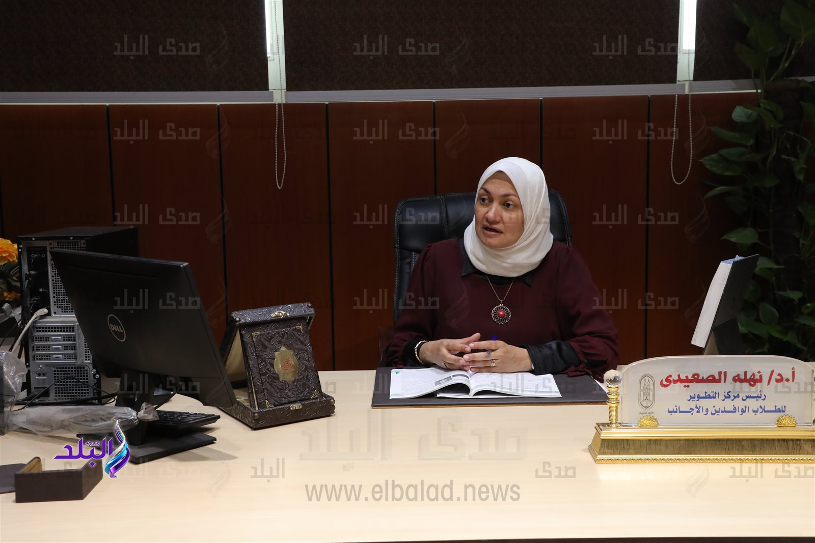 الدكتورة نهلة الصعيدي مستشار شيح الأزهر في حوار لصدى البلد