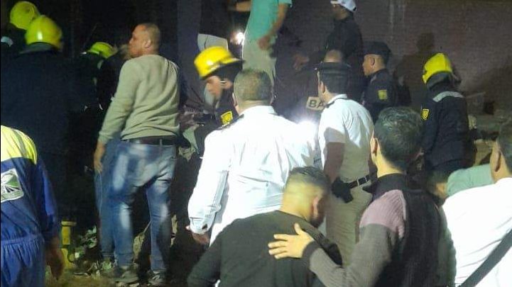 عقار امبابة المنهار 