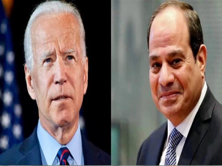 الرئيس السيسي والرئيس الأمريكي 