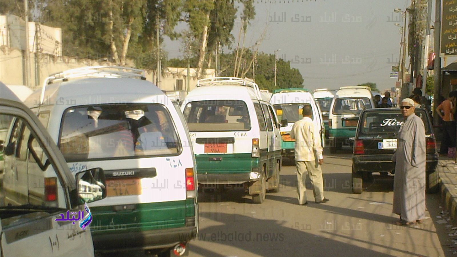 شلل مرورى ببنها
