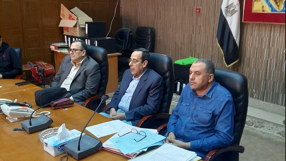 متابعة غرف العمليات الرئيسية بديوان عام شمال سيناء 