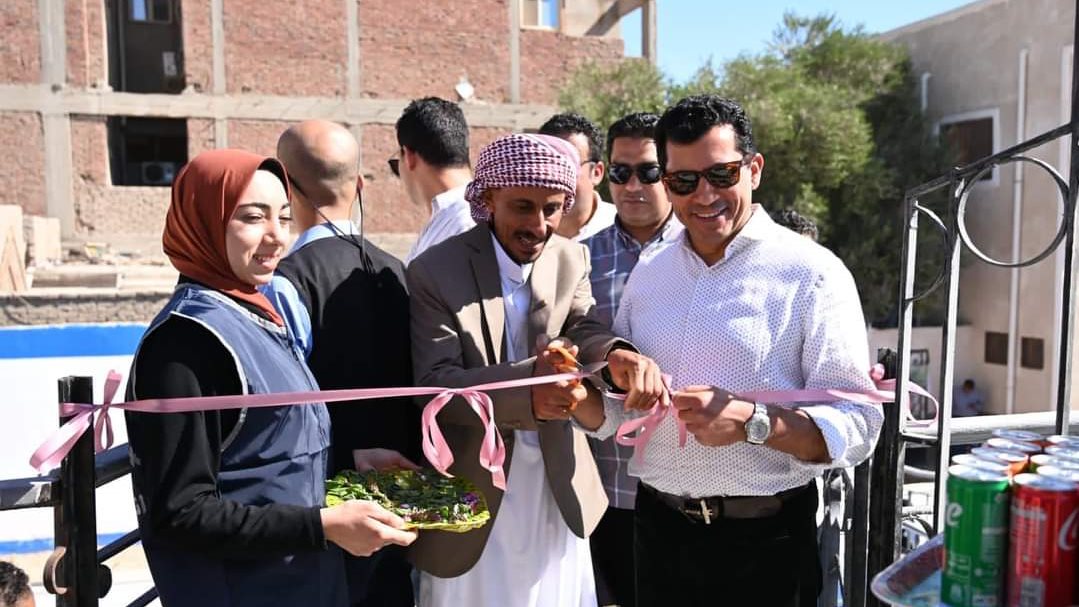 افتتاح تطوير مركز شباب طور سيناء  افتتاح تطوير مركز شباب طور سيناء