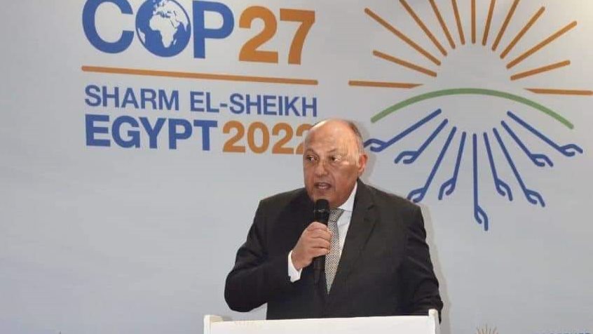 شكري يُطلق مبادرة الرئاسة المصرية لمؤتمر COP27 