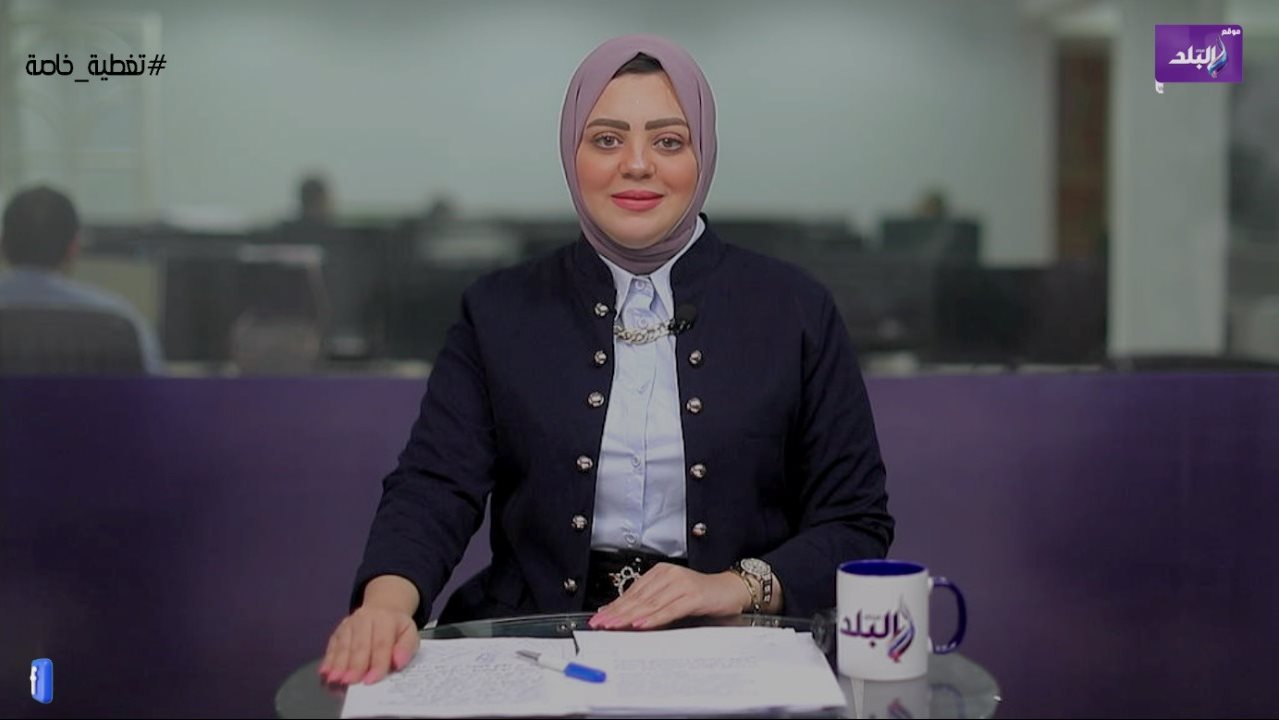  إيمان عبد اللطيف مذيعة صدى البلد