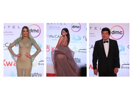 النجوم في مهرجان القاهرة السينمائي