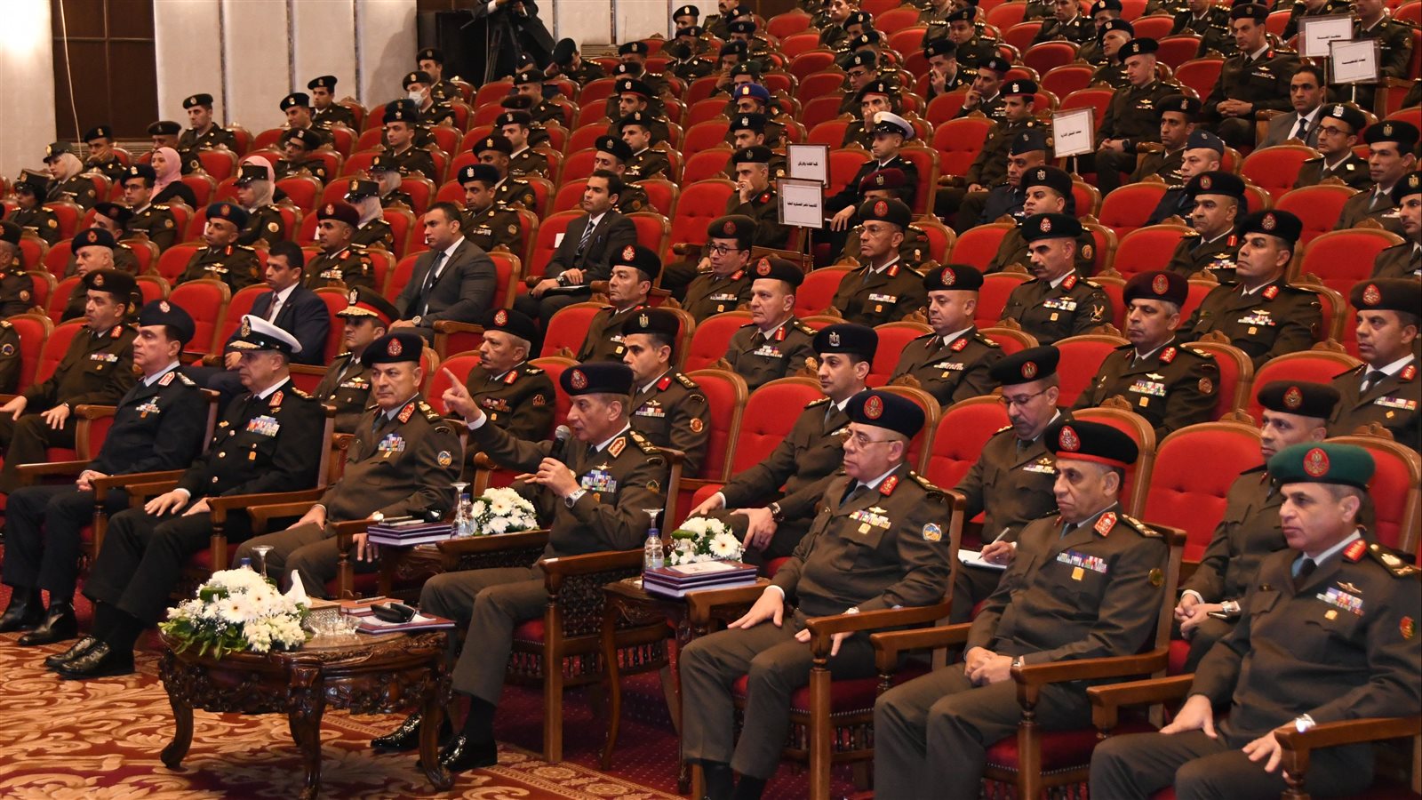 الفريق أول محمد زكي وزير الدفاع