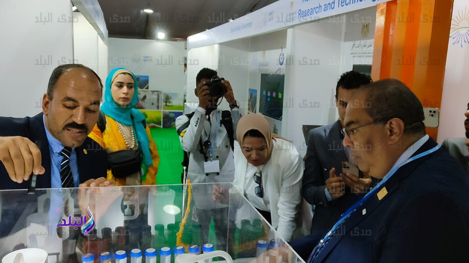 جناح جامعة القاهرة بالمنطقة الخضراء