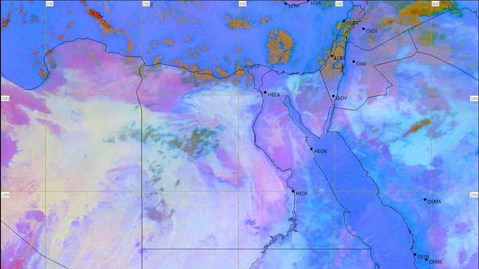 طقس اليوم في مصر