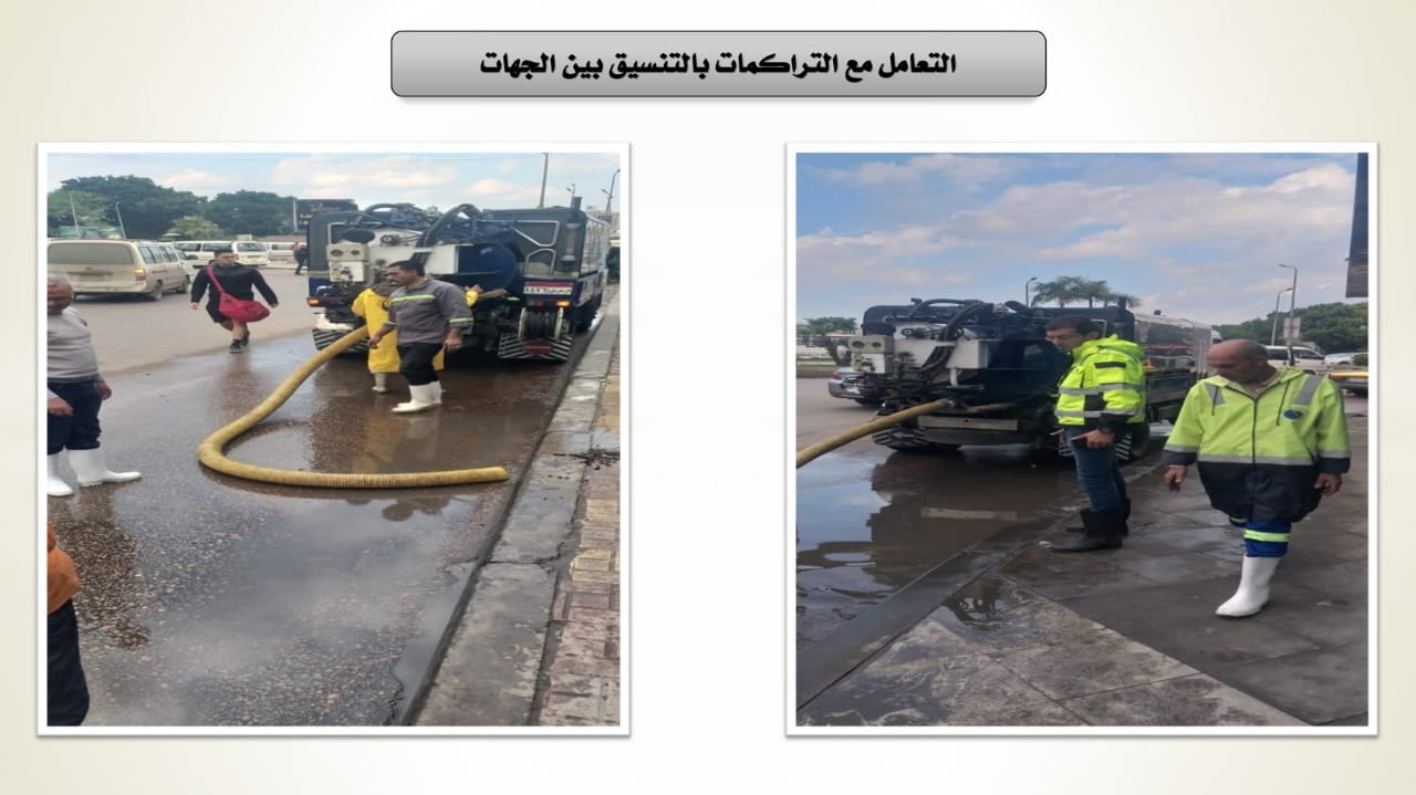 رفع مياء الامطار