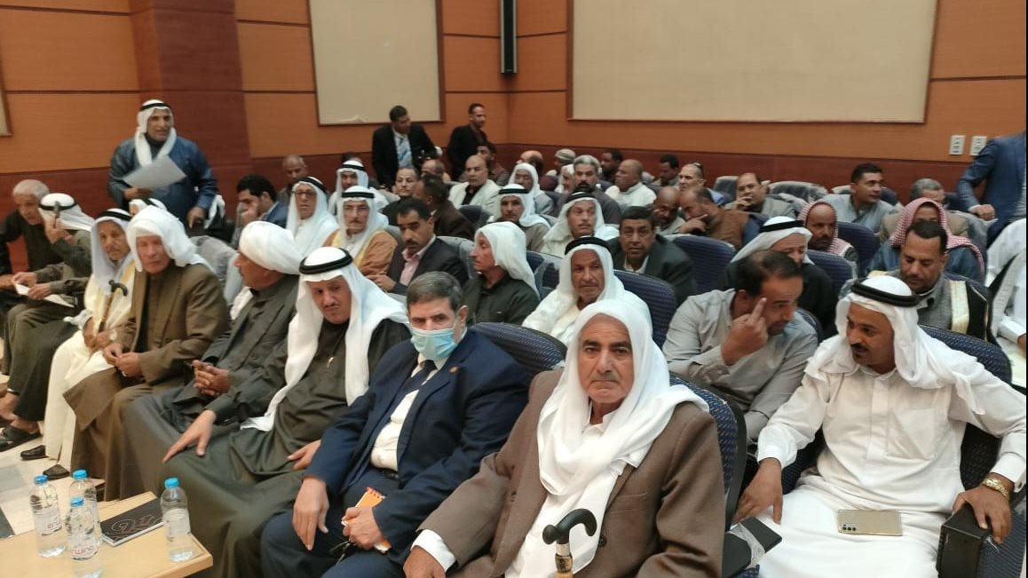 مؤتمر جماهيري لأهالي بئر العبد 