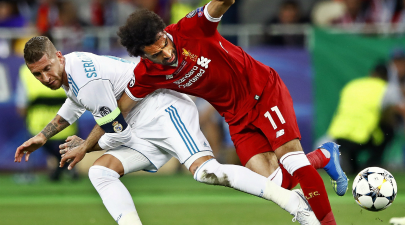 محمد صلاح وسيرجيو راموس