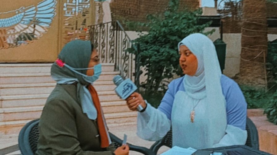 مدير مكتب صدى البلد في سوهاج وابنة الضحية
