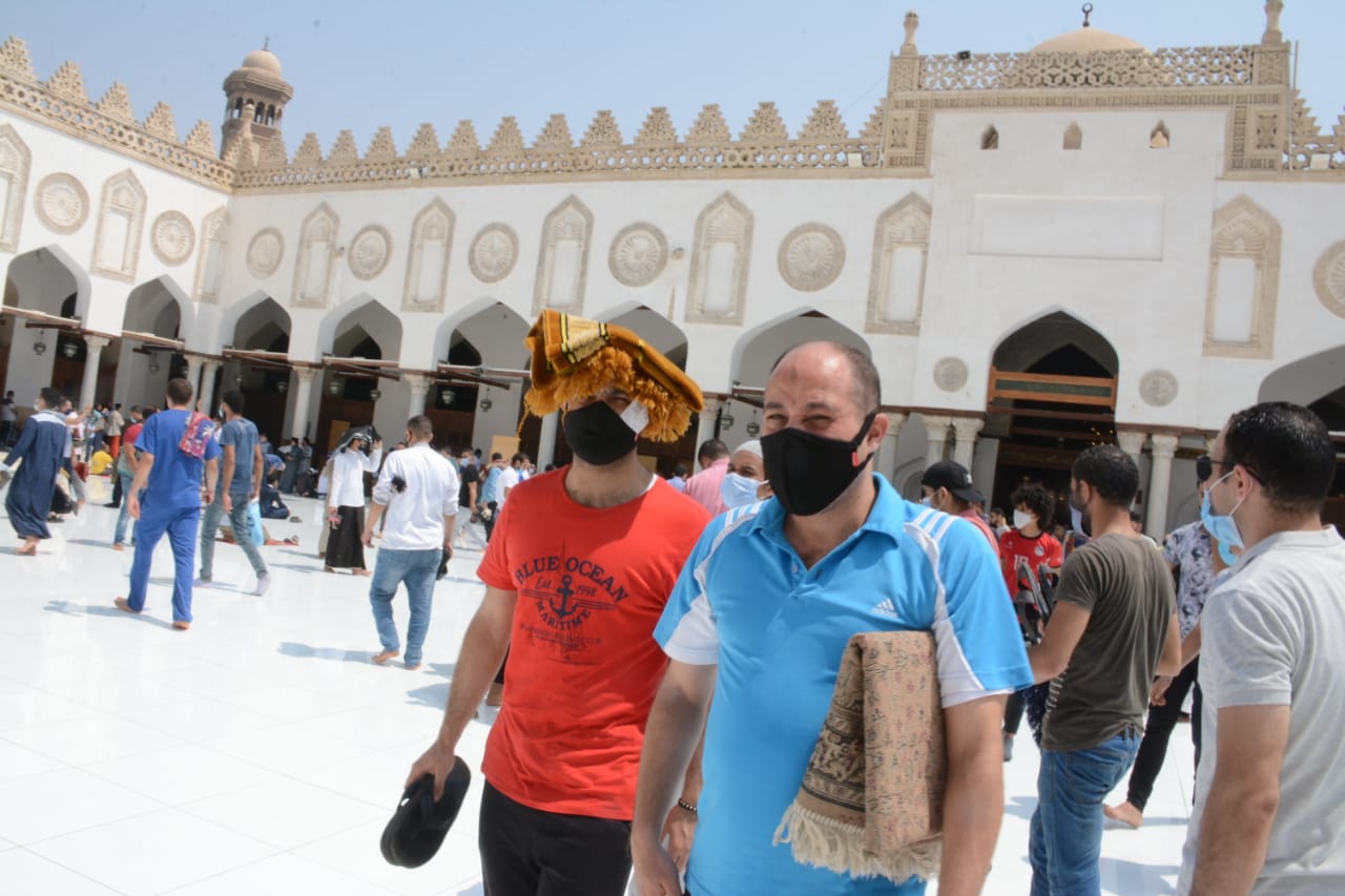 صلاة الجمعة في الجامع الأزهر