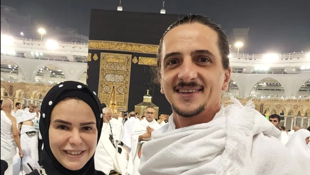 دنيا عبد العزيز وزوجها
