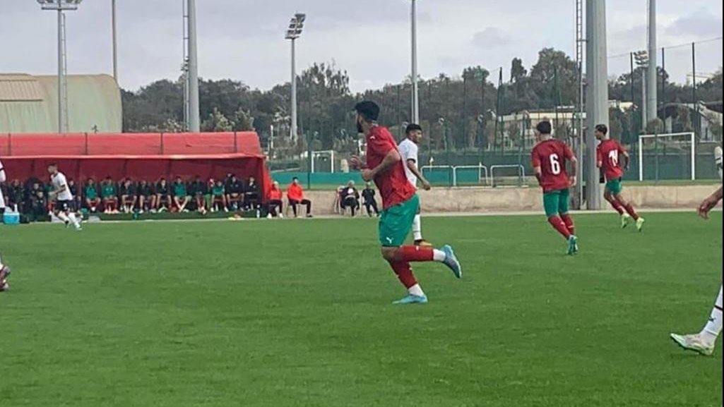 مباراة المنتخب الأولمبي والمغرب 