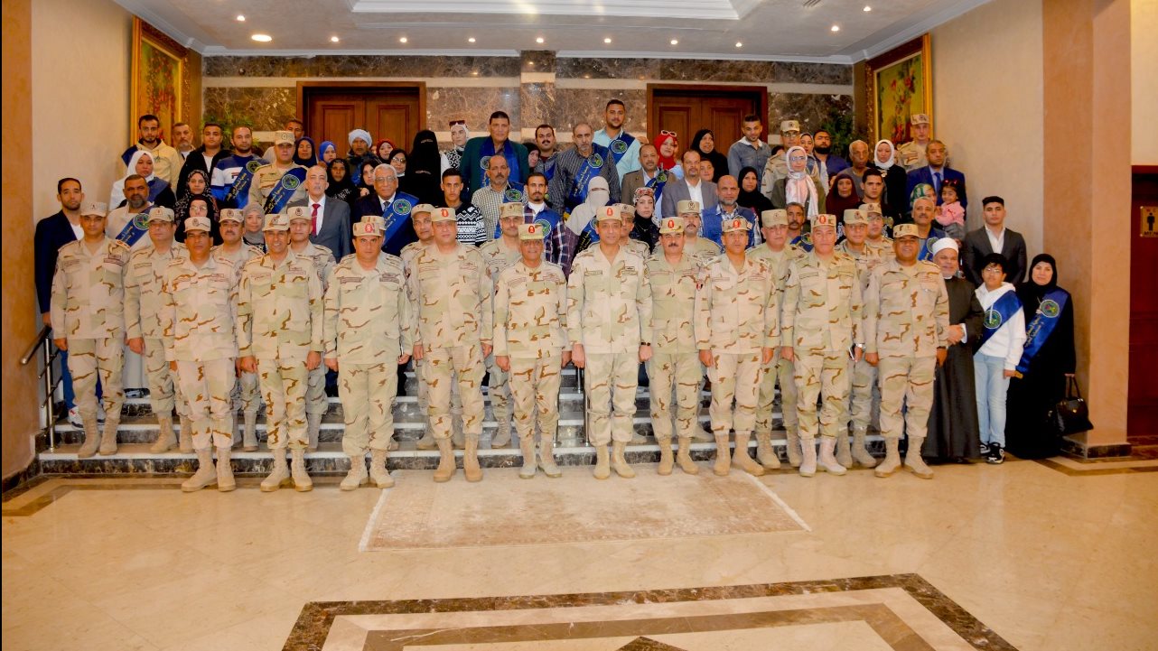 صورة من احتفالية المنطقة المركزية العسكرية