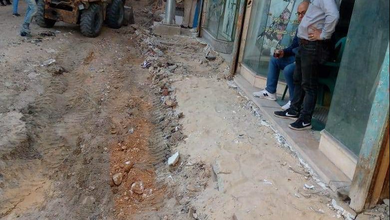 إزالة التعديات على أملاك الدولة بالعريش 