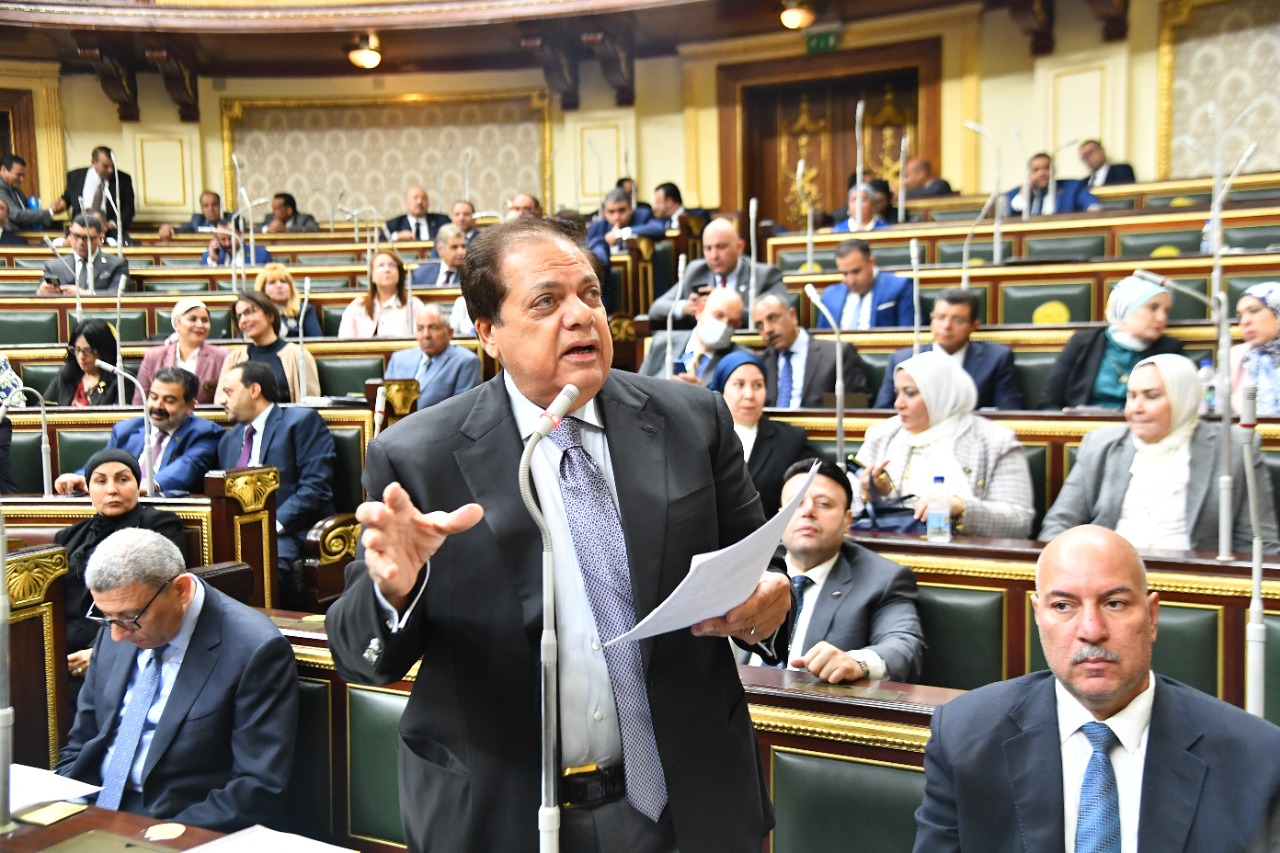  النائب محمد أبو العينين، وكيل مجلس النواب