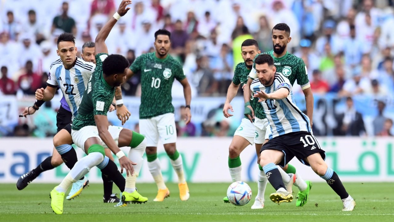 مباراة الأرجنتين والسعودية