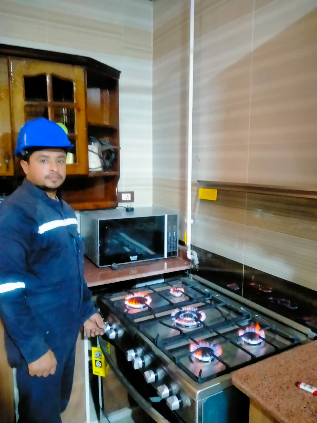 توصيل الغاز توصيل الغاز