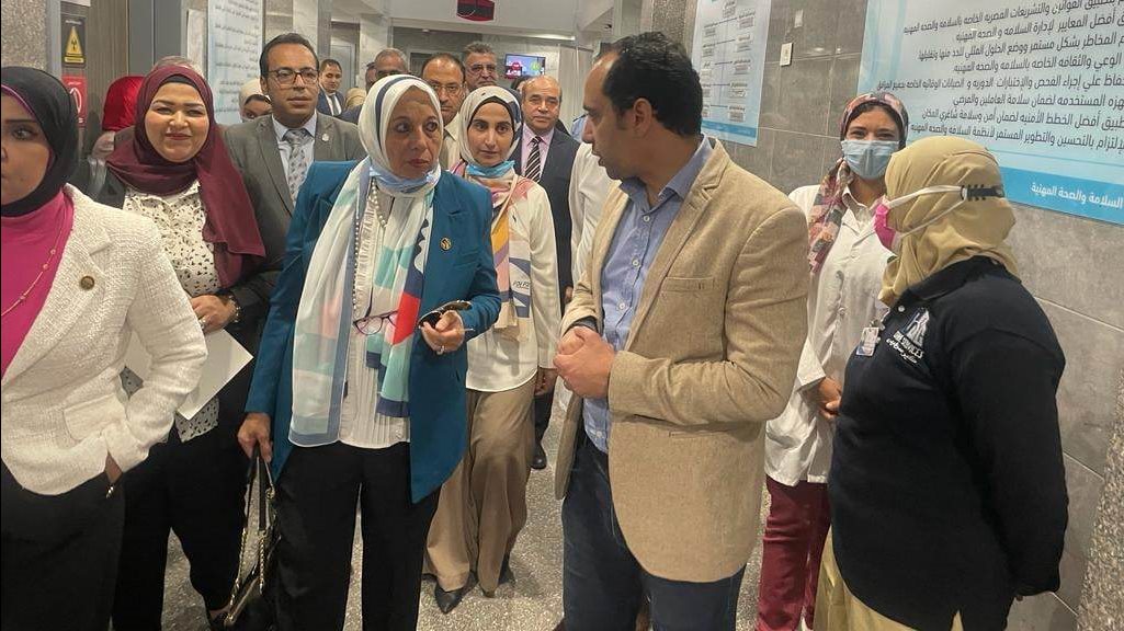 وفد صحة النواب يتفقد مركز طب أسرة فايد