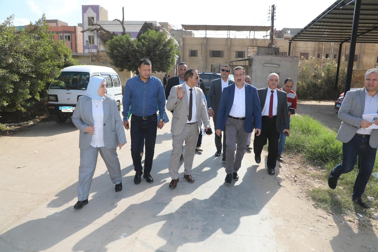 جولة محافظ المنوفية