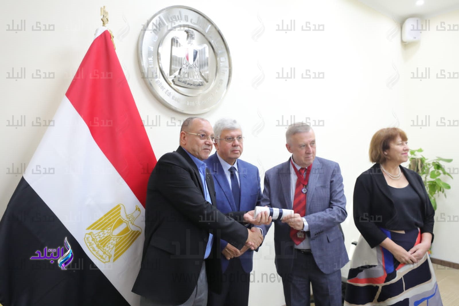 احتفالية قبول الاعتماد من الكلية الملكية للجراحين بأدنبرة لثلاث جامعات مصرية
